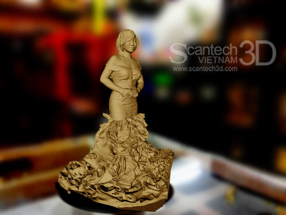 in 3d tượng thu nhỏ