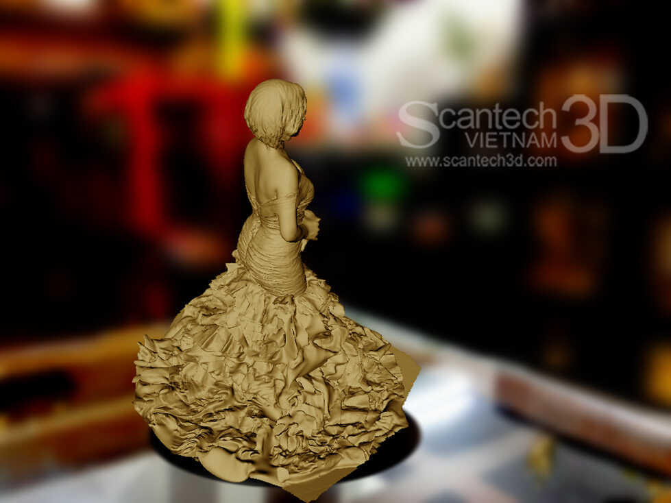in 3d tượng thu nhỏ
