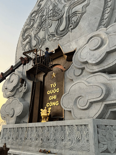 3D tượng đài Tổ quốc