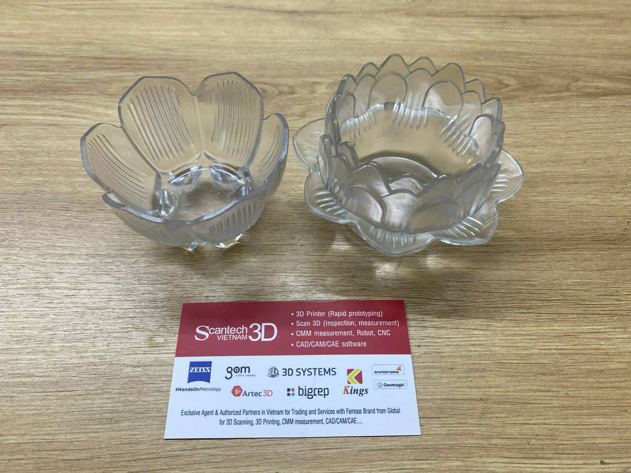 3D printing transparent plastic