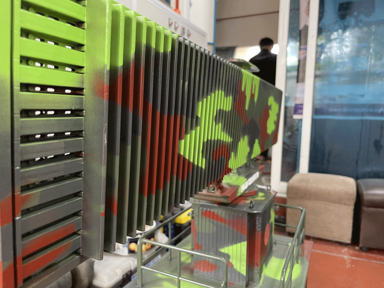 military radar model