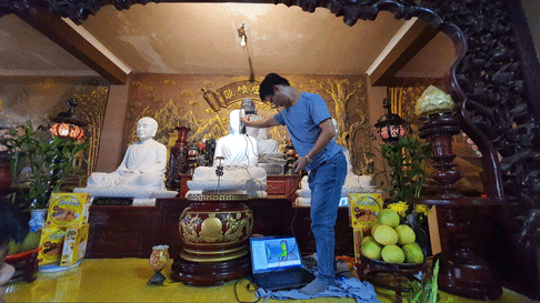Scan số hóa tượng phật