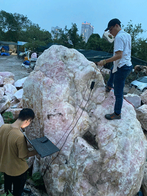 scan 3d gia công tượng phật