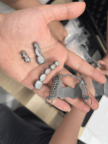 metal 3D printing samples