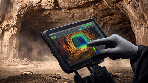 quét 3d lidar hầm mỏ